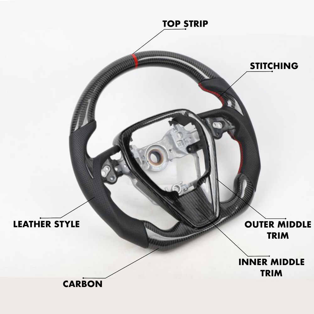 Toyota Camry Style Full Custom Steering Wheel